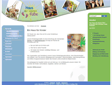 Tablet Screenshot of kigaregenbogen.net